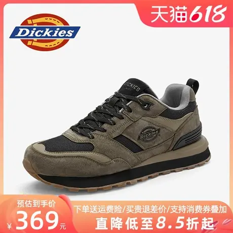 Dickies男鞋2025新款夏季透气薄款鞋子阿甘鞋厚底男士户外休闲鞋图片