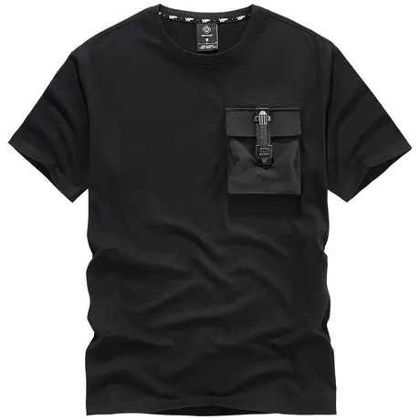 VIP夏季2024新款纯棉短袖t恤男士机能百搭打底衫宽松体恤潮牌上衣商品大图