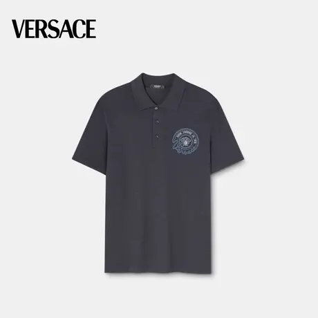 【春夏新品】VERSACE/范思哲 男士Nautical Medusa 美杜莎Polo衫图片