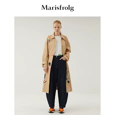 【奥莱清仓保暖季特价 】玛丝菲尔风衣商品大图