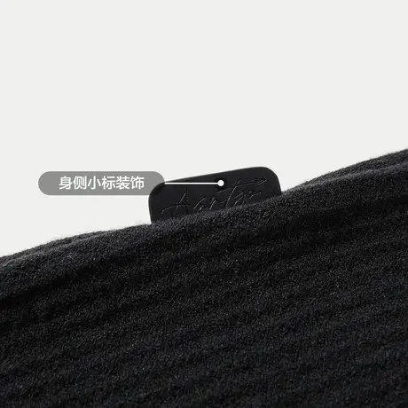 HLA/海澜之家轻商务时尚系列含羊毛长袖针织衫23秋冬款圆领上衣男商品大图