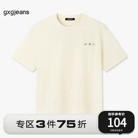 gxg.jeans男装2023年夏季新款短袖针织JE1440241D图片