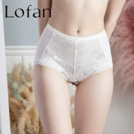 Lofan高腰提臀护腹三角裤透气无痕呵护娇嫩舒适护腰内裤女5159商品大图
