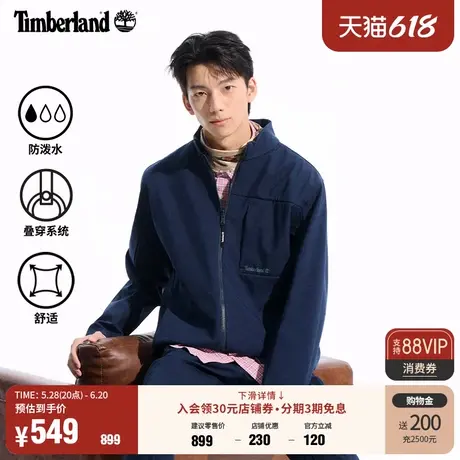Timberland添柏岚官方男款外套夹克户外软壳休闲防泼水|A5Z3B图片