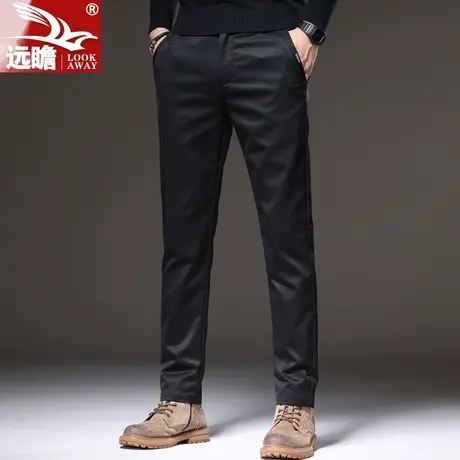 春秋季爆款2023新款休闲裤男修身直筒男士商务秋装高端弹力长裤子商品大图