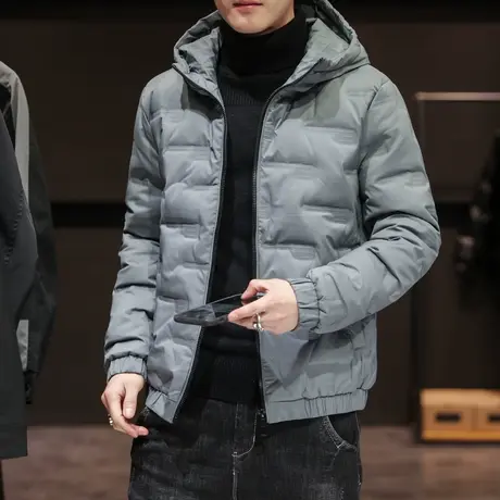 棉衣男士冬装外套2023冬季潮牌加厚夹克短款保暖棉袄冬防寒棉服男商品大图