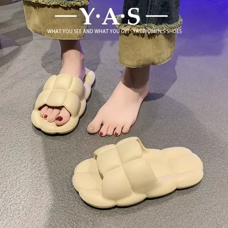 拖鞋女夏季浴室洗澡防滑简约高级感室内居家EVA软底情侣凉拖鞋潮图片