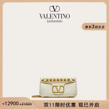 【限时优惠】华伦天奴VALENTINO女士 STUD SIGN 软羊革肩背包商品大图