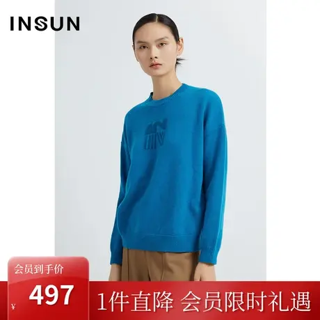 [美丽诺]恩裳2022年冬季亲肤保暖羊毛针织衫套头毛衫图片