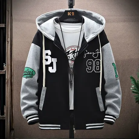 13青少年夹克外套男14岁初高中学生棒球服15帅气上衣16大童春装潮商品大图