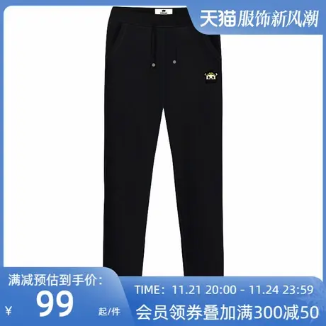 Ohlyah品牌卫衣裤子春秋新品男女大码宽松小脚休闲长袖大码日韩潮图片