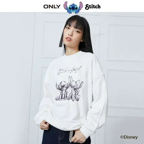 ONLY奥莱迪士尼DISNEY联名卡通3D印花宽松套头卫衣女商品大图