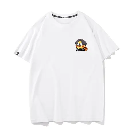 秀洛鸡你太美短袖T恤男衣服图案你打篮球像蔡徐坤恶搞上衣服半袖商品大图