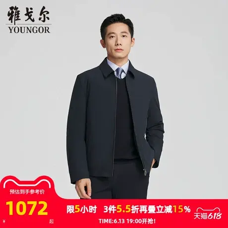 【商场同款】雅戈尔男士羽绒服春季新款官方商务休闲保暖羽绒服男商品大图