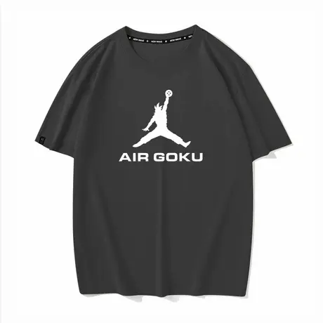 搞笑动漫goku龙珠孙悟空飞人恶搞四星球T恤短袖男女打底半袖体恤商品大图