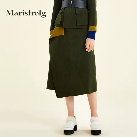 【奥莱清仓保暖季特价 】玛丝菲尔半身裙图片