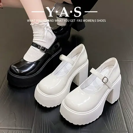 新娘鞋子女结婚高跟10cm增高鞋婚纱神器松糕鞋厚底鞋坡跟婚鞋婚礼商品大图