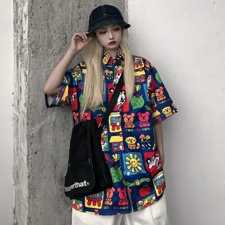 法式衬衫女士2020新款复古港味设计感小众轻熟心机上衣冷淡风衬衣图片