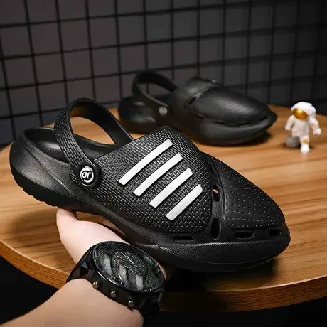 雨鞋男士时尚钓鱼水鞋户外溯溪涉水鞋防滑工地胶鞋套鞋洗车防水鞋商品大图