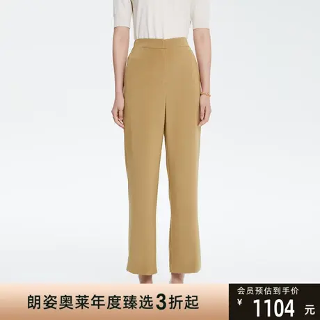 俪雅/LANCY商场同款高腰通勤时尚直筒裤子女士专柜正品商品大图