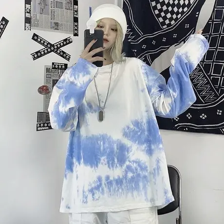 2023年早春秋冬季乌77外套chic卫衣女装ins超火慵懒风长袖上衣服商品大图