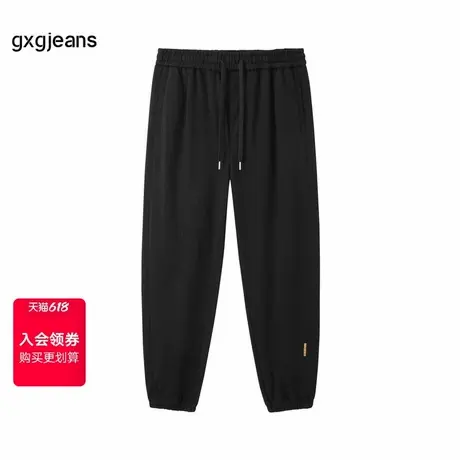 清仓gxg.jeans男装秋季收口针织长裤JEX10201123图片