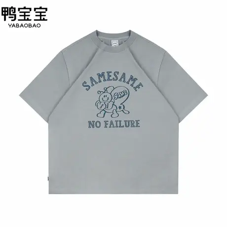 YBB/鸭宝宝休闲印花短袖T恤品牌商品大图