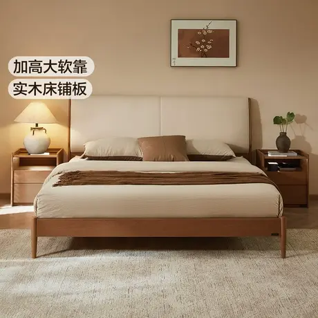 【小黑盒新品试用】全友家居双人床(试用活动专享原价拍下不发)商品大图