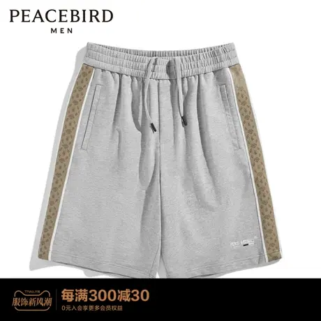 太平鸟男装 运动中休闲时尚短裤男B1GNC2343图片