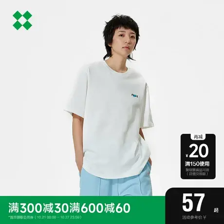 SEMIRPLUS潮牌短袖T恤2023春夏新款男女情侣宽松印花oversize商品大图