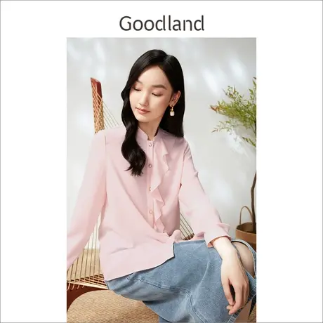 【百亿补贴官方直播】音儿美地女装新款衬衫商品大图