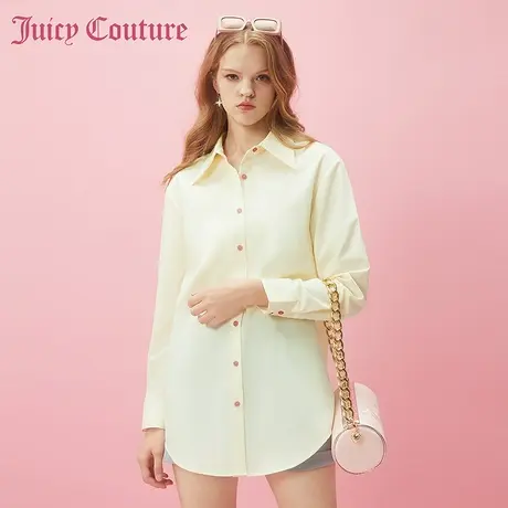 Juicy Couture橘滋春夏新款衬衫长袖通勤衬衫休闲通勤百搭女商品大图