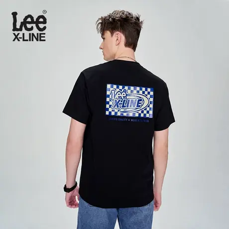 LeeXLINE23春夏新款男士短袖宽松T恤纯棉LMT0054094LE00FK11000图片