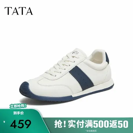 TATA/他她2025秋商场同款舒适百搭休闲男鞋新款PGA01CM5图片