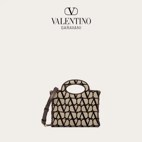 【季末优惠】【线上限定】华伦天奴女士V标志 LE TROISIEME托特包商品大图