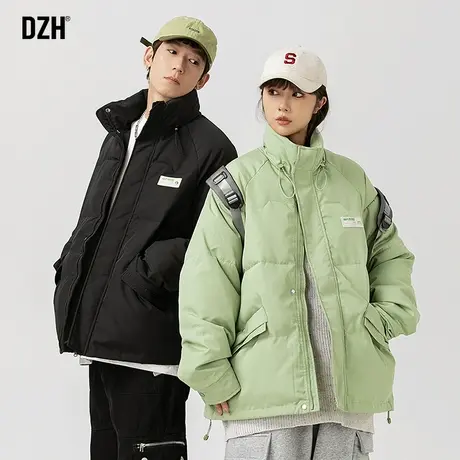 情侣冬季外套男棉服潮高级感2024新款加厚面包服保暖棉衣棉袄冬装商品大图