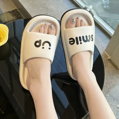 拖鞋女外穿2024新款夏季室内居家浴室防滑女款凉拖鞋时尚沙滩女鞋商品大图
