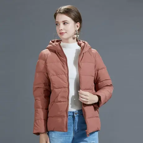 【测试勿拍】女式羽绒服外套短款宽松时尚保暖商品大图