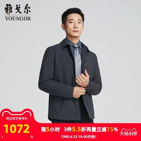 【商场同款】雅戈尔男士羽绒服冬季新款官方商务休闲保暖羽绒服男商品大图