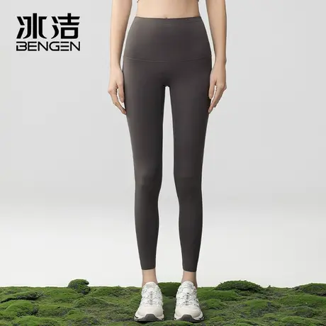 冰洁鲨鱼裤女外穿2024春季薄款收腰显瘦瑜伽裤高腰塑形芭比打底裤商品大图