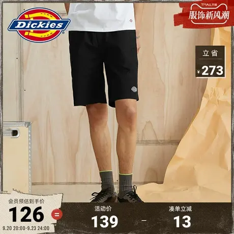 Dickies商场同款短裤 工装灵感 男春夏纯棉透气潮印花logo短裤商品大图