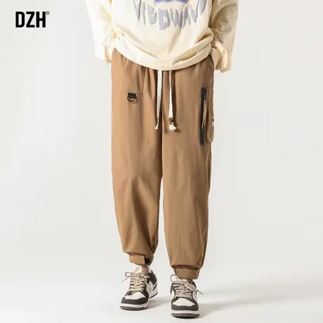 男士束脚休闲裤男秋季潮流百搭男裤2023新款速干运动裤长裤宽松裤商品大图