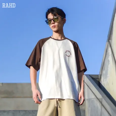 Radiohead短袖t恤男宽松休闲纯棉圆领T插肩袖青少年夏装上衣2023商品大图