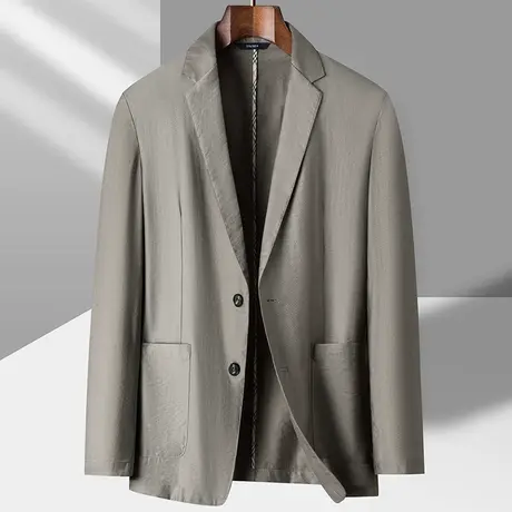 2023夏季冰丝防晒西装男士休闲西服上衣新款轻薄舒适防晒单西外套商品大图