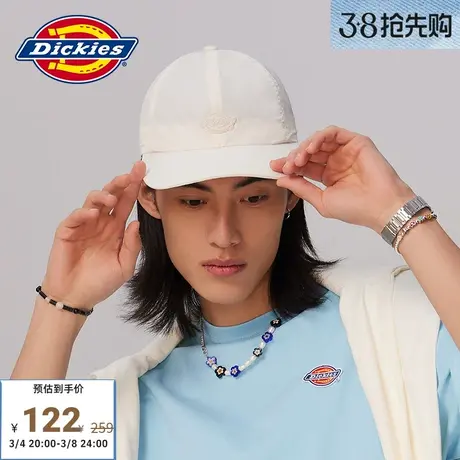 Dickies 春夏工装 顺色徽章休闲运动美式棒球帽商品大图