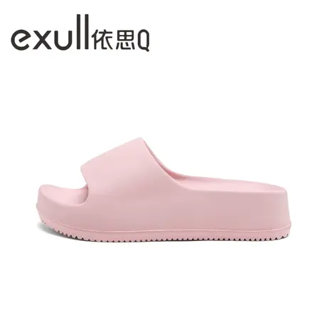 exull/依思Q拖鞋女士居家时尚百搭舒适防滑静音外穿户外沙滩凉拖商品大图