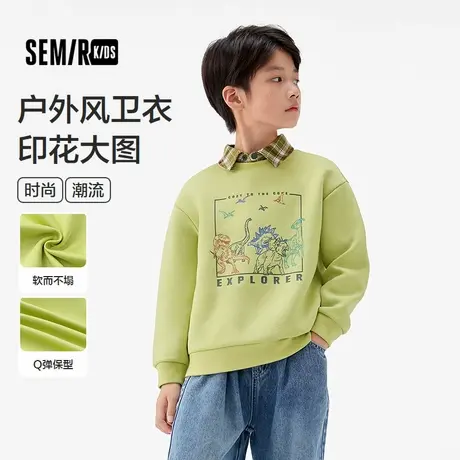 森马儿童2025年秋季男中童卫衣商品大图