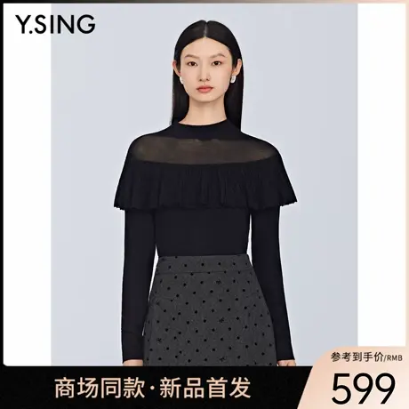 【商场同款】Y.SING衣香丽影2025冬套头衫150939027商品大图