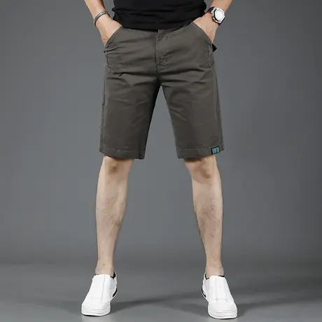 2023新款休闲短裤男款五分裤夏季修身潮流百搭男士薄款中裤子外穿商品大图