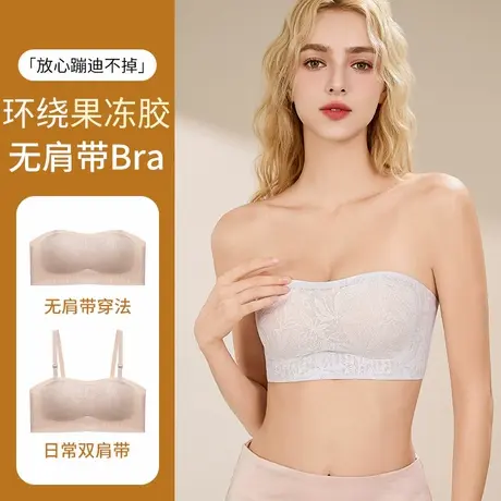 Shaply/莎莲妮内衣女无钢圈性感蕾丝轻盈软支撑胸罩文胸罩可拆肩商品大图